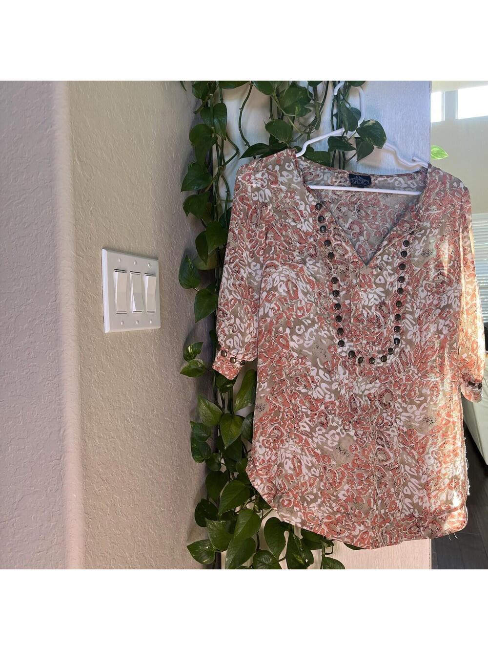 Women’s Sheer Blouse Size Medium